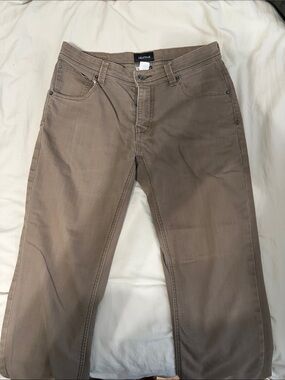 Marmot Men's Taupe Straight-Leg Pants Size 30 Waist